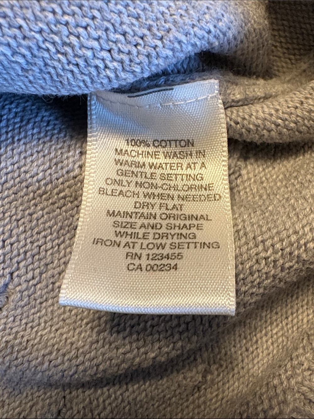 Lord & Taylor Light Gray Pom-Pom Crewneck Sweater - Picture 12 of 12